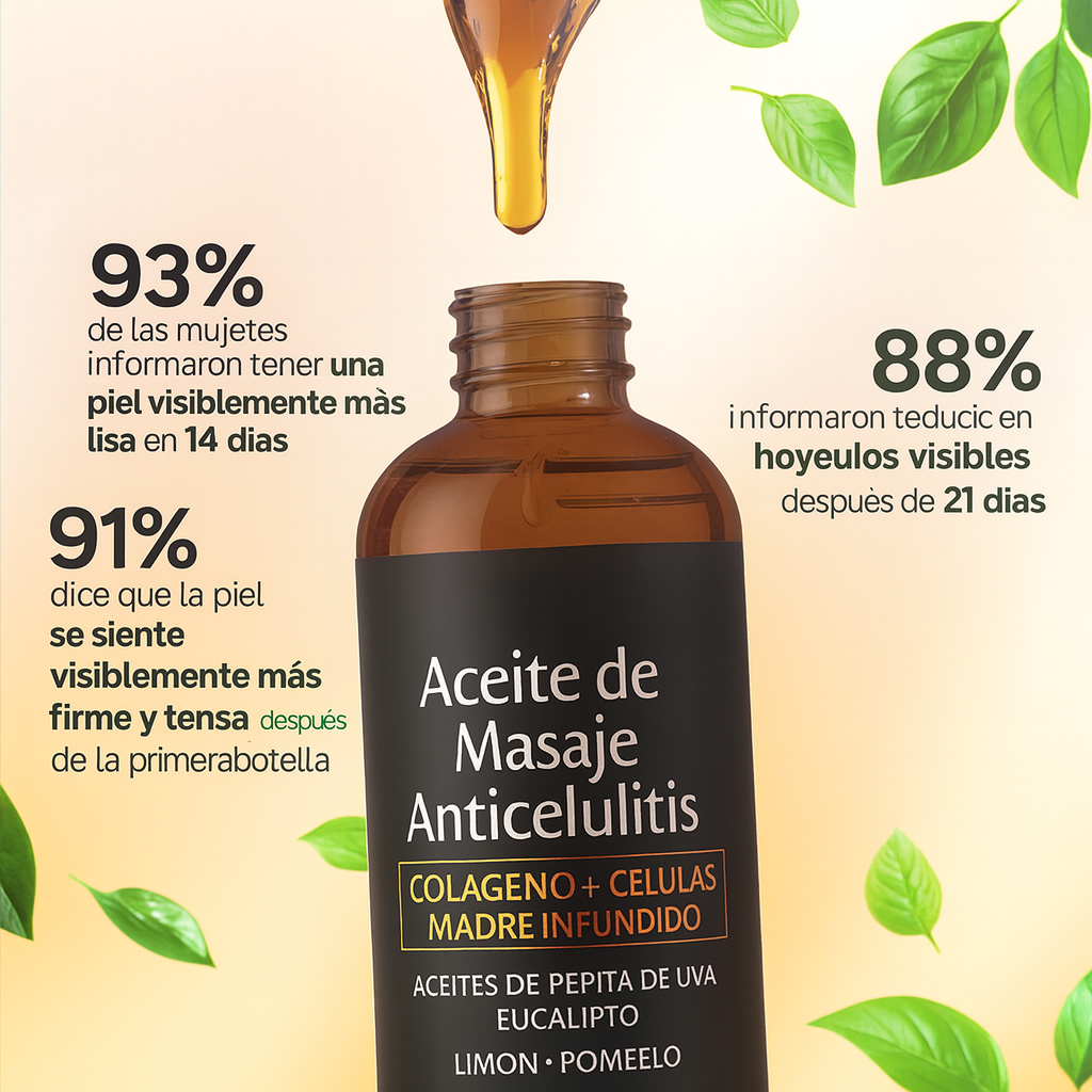 M3 Naturals® – Tu Secreto Contra la Celulitis