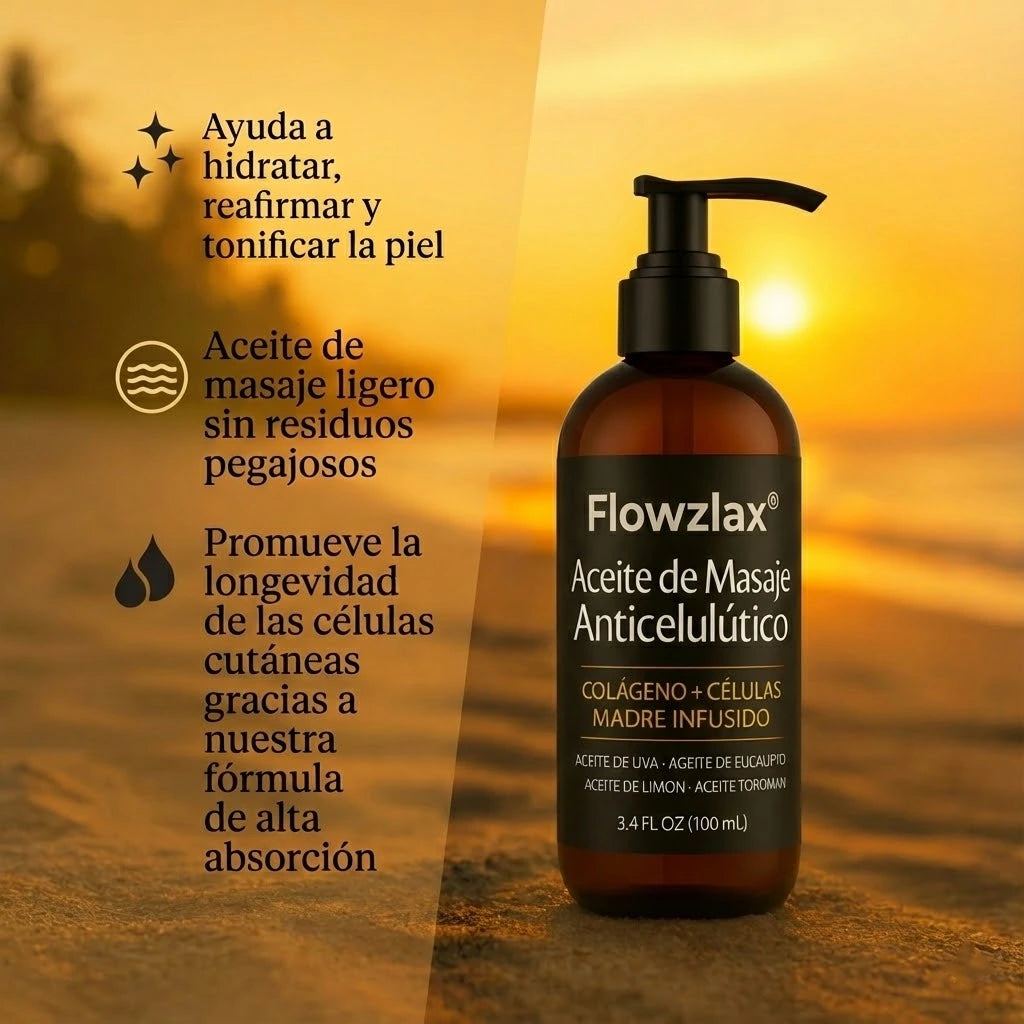 Flowzlax® – Tu Secreto Contra la Celulitis