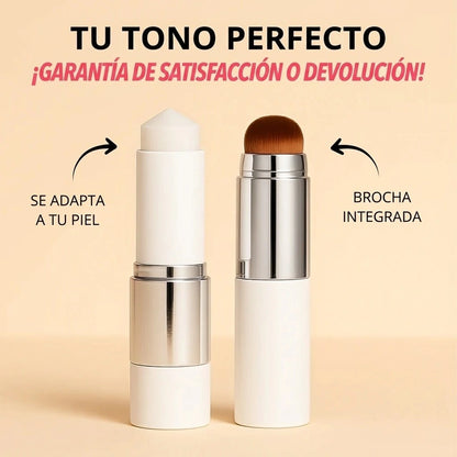 Perfección en 1 Minuto: Base 2 en 1 con Brocha Integrada (Paquete de 3)