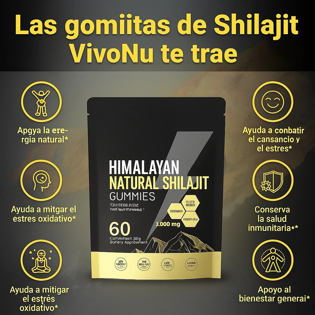 Himalayan™ Shilajit – Energía, Vitalidad y Potencia Natural