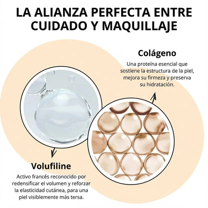 Perfección en 1 Minuto: Base 2 en 1 con Brocha Integrada (Paquete de 3)