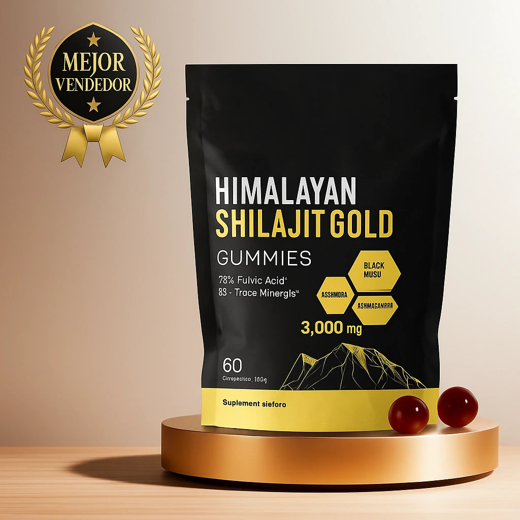 Himalayan™ Shilajit – Energía, Vitalidad y Potencia Natural