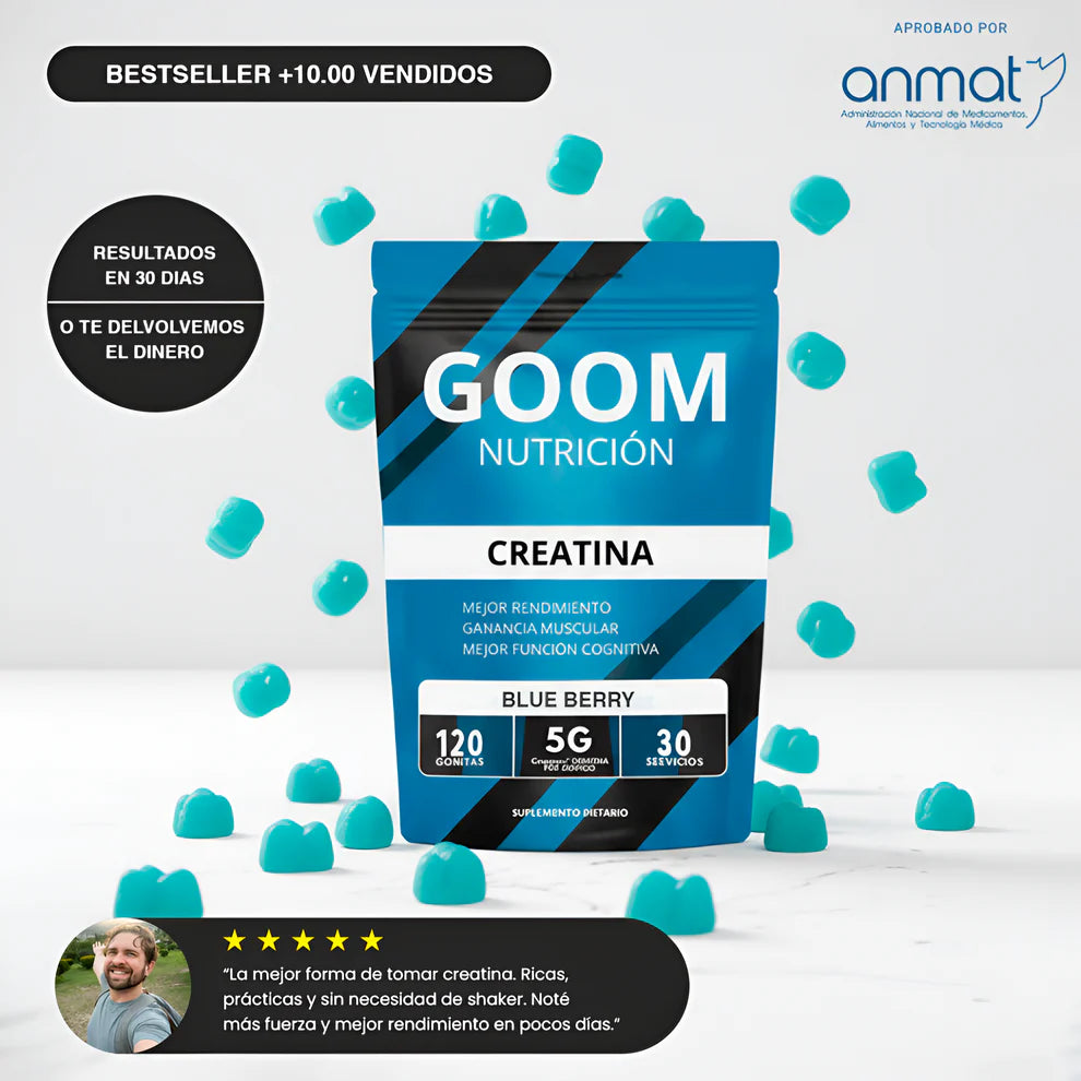 Gomitas Creatina | Potencia tu Rendimiento y Mayor Salud