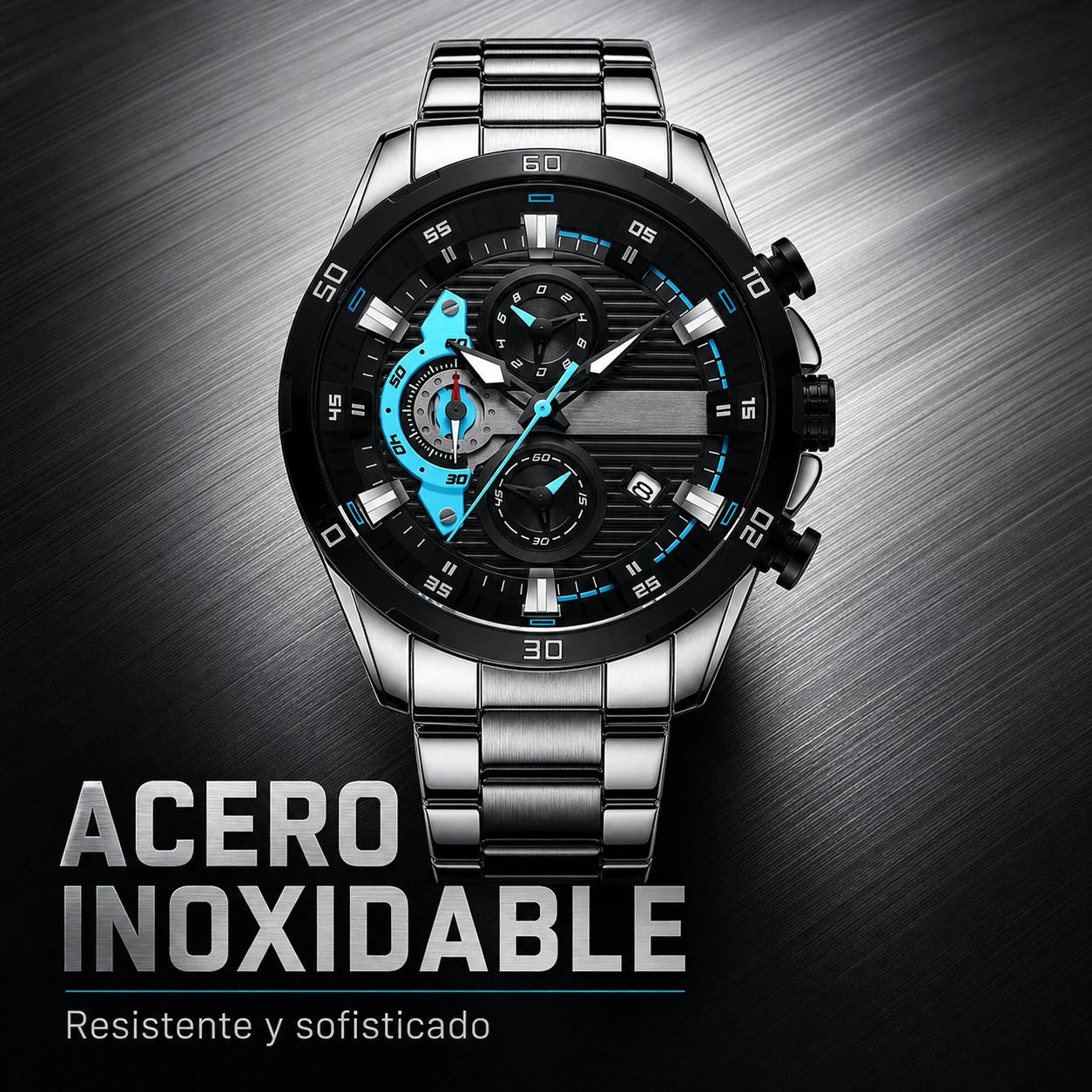 Curren Madrid® Reloj Hombre Acero