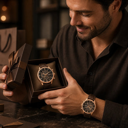 Curren Istanbul® Reloj Hombre Piel ⌚
