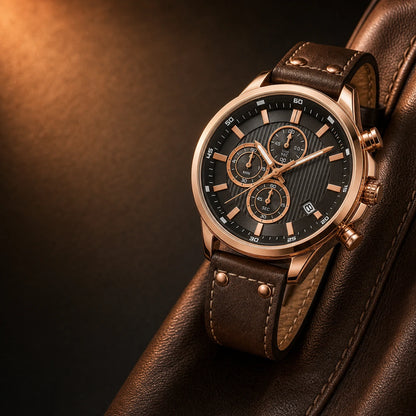 Curren Istanbul® Reloj Hombre Piel ⌚