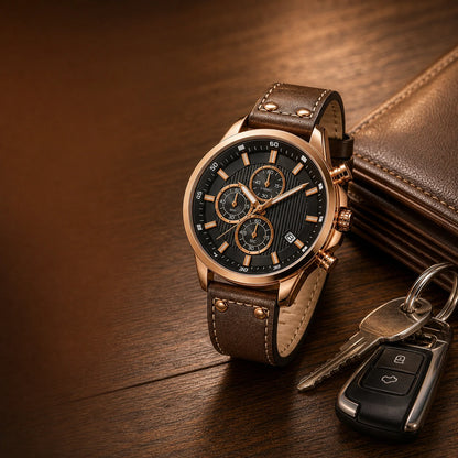 Curren Istanbul® Reloj Hombre Piel ⌚